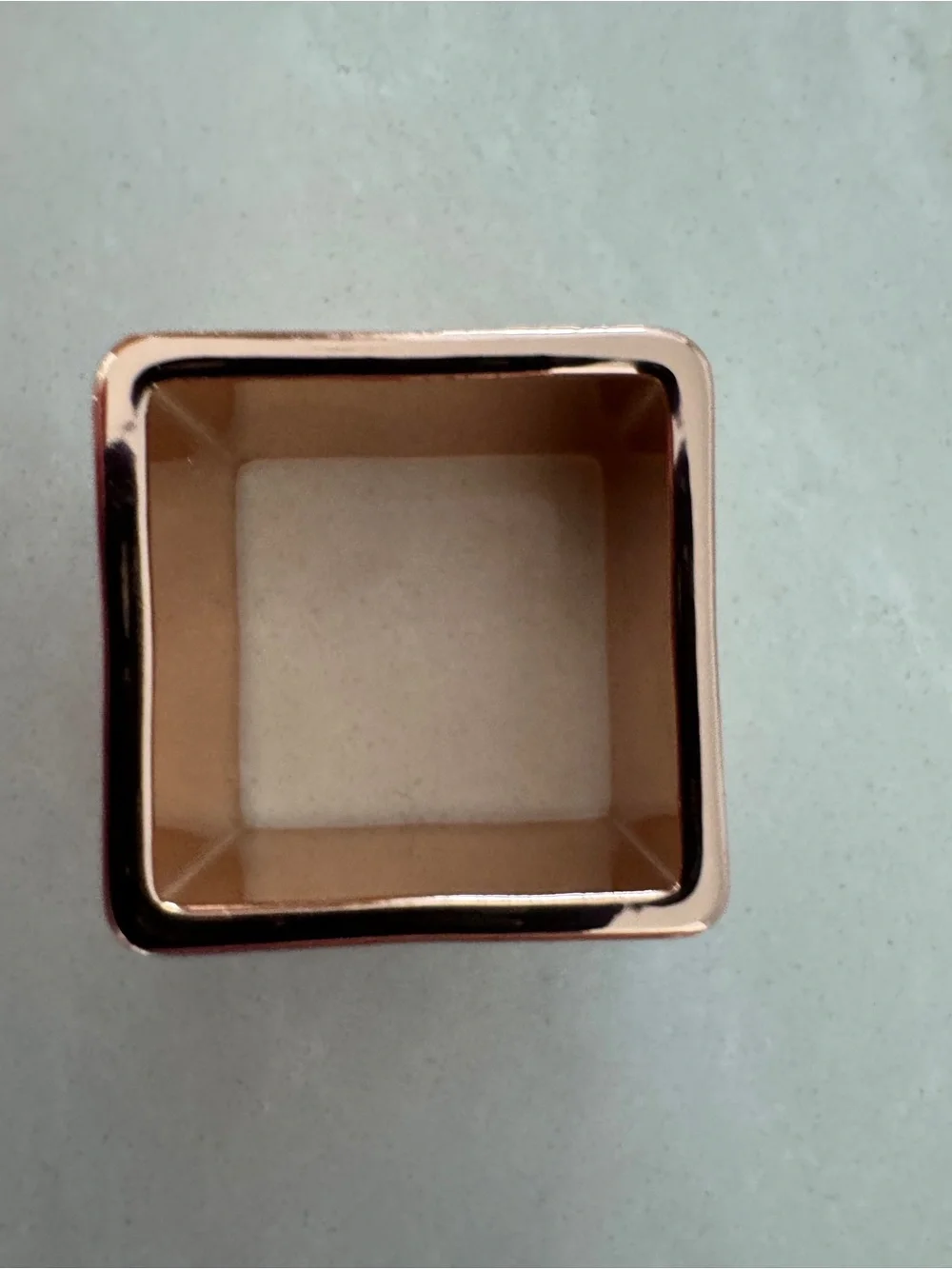 Luxury Rose Gold Scarf Ring